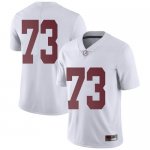 Men's Alabama Crimson Tide #73 Evan Neal White Limited NCAA College Football Jersey 2403FGTX0